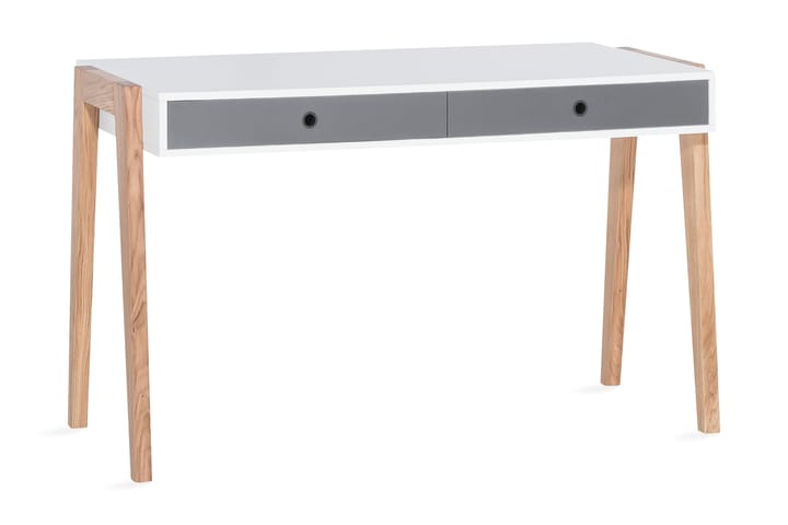 Kirjoituspöytä Concept Valkoinen/Luonnonväri - VOX - Huonekalut - Pöydät & ruokailuryhmät - Työpöytä - Piirustuspöytä