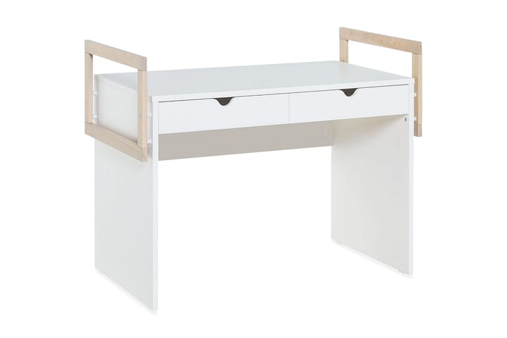 Kirjoituspöytä Stige 120 cm Valkoinen/Puu/Luonnonväri - VOX - Huonekalut - Lasten kalusteet - Lasten pöydät - Lasten kirjoituspöytä
