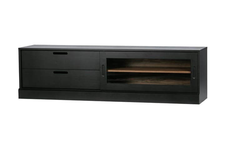 TV-taso Giacoma 50x180 cm - Musta - Puutarhakalusteet - Terassipöydät - Ruokapöytä terassille