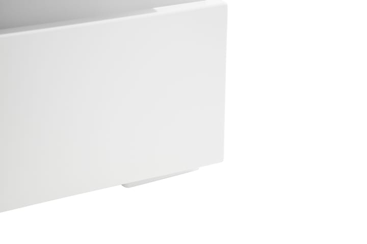 TV-taso Glossy 169 cm LED-valaistus - Valkoinen Korkeakiilto - Huonekalut - TV- & Mediakalusteet - Tv-tasot & Mediatasot