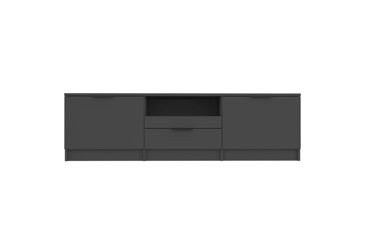 TV-taso musta 140x35x40 cm tekninen puu - Musta - Huonekalut - TV- & Mediakalusteet - Tv taso & Mediataso