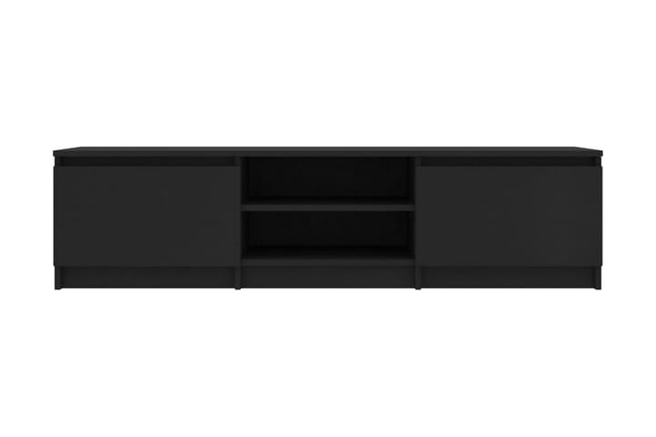 TV-taso musta 140x40x35,5 cm lastulevy - Musta - Huonekalut - TV- & Mediakalusteet - Tv taso & Mediataso