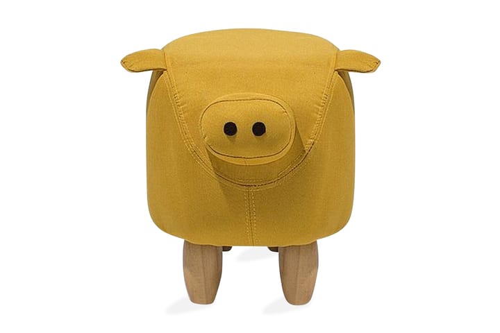 Istuinrahi Piggy 50 cm - Keltainen - Huonekalut - Nojatuolit & rahit - Säkkirahit