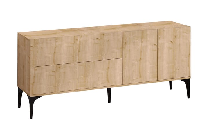 Apupöytä Bousghi 180 cm - Luonnonväri - Huonekalut - Pöytä & ruokailuryhmä - Apupöytä & sivupöytä - Konsolipöytä