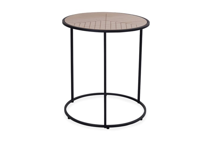Apupöytä Ellenton 42 cm - Musta - Huonekalut - Pöydät & ruokailuryhmät - Apupöytä & sivupöytä - Yöpöytä