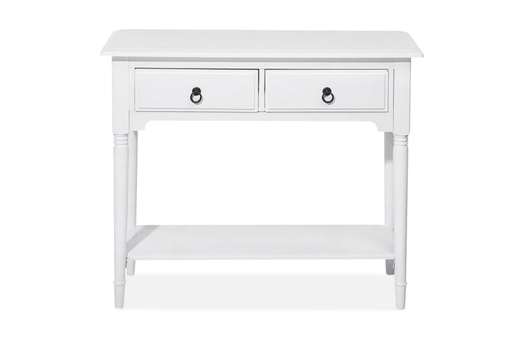 Apupöytä Lowell 91 cm - Valkoinen - Huonekalut - Pöytä & ruokailuryhmä - Apupöytä & sivupöytä - Yöpöytä