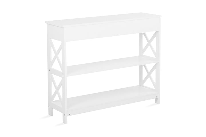 Apupöytä Montgomery 100 cm - Valkoinen - Huonekalut - Pöytä & ruokailuryhmä - Apupöytä & sivupöytä - Konsolipöytä