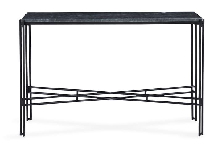 Apupöytä Sisko 100 cm Marmori - Musta/Harmaa - Huonekalut - Pöydät & ruokailuryhmät - Apupöytä & sivupöytä - Konsolipöytä