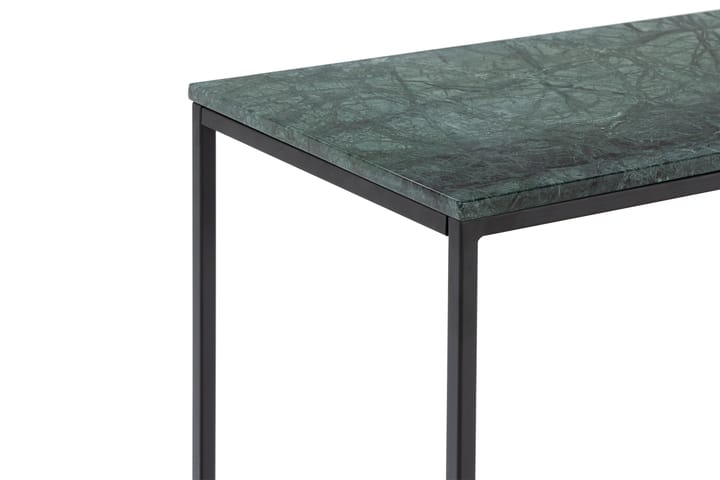 Apupöytä Titania 120 cm Marmori - Vihreä/Musta - Huonekalut - Pöytä & ruokailuryhmä - Apupöytä & sivupöytä - Konsolipöytä