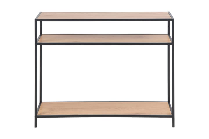 Apupöytä Walmon 100 cm - Musta/Ruskea - Huonekalut - Pöytä & ruokailuryhmä - Apupöytä & sivupöytä - Konsolipöytä