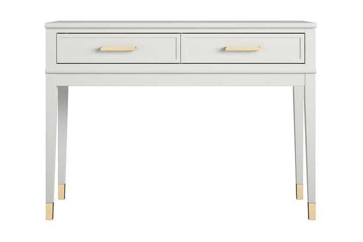 Apupöytä Westerleigh 105 cm Valkoinen - CosmoLiving - Huonekalut - Pöytä & ruokailuryhmä - Apupöytä & sivupöytä - Konsolipöytä