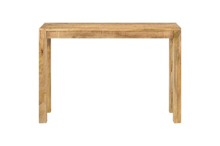 Konsolipöytä 110x35x76 cm karkea mangopuu - Ruskea - Huonekalut - Pöydät & ruokailuryhmät - Apupöytä & sivupöytä - Konsolipöytä