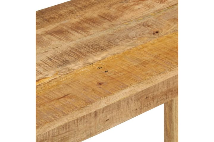 Konsolipöytä 110x35x76 cm karkea mangopuu - Ruskea - Huonekalut - Pöytä & ruokailuryhmä - Apupöytä & sivupöytä - Konsolipöytä