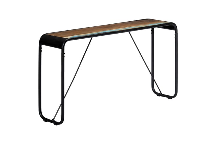 Konsolipöytä 140x35x76 cm kierrätetty täyspuu - Monivärinen - Huonekalut - Pöydät & ruokailuryhmät - Apupöytä & sivupöytä - Konsolipöytä