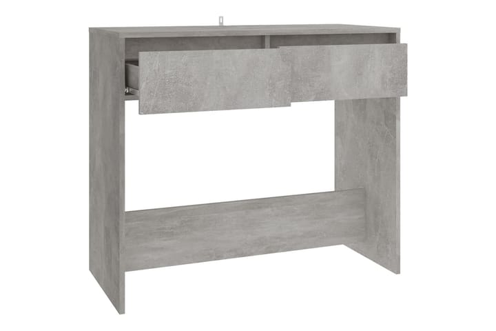 Konsolipöytä betoninharmaa 89x41x76,5 cm teräs - Harmaa - Huonekalut - Pöytä & ruokailuryhmä - Apupöytä & sivupöytä - Konsolipöytä