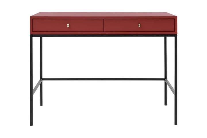 Konsolipöytä Entona 50x77,6x103,5 cm - Punainen - Huonekalut - Pöytä & ruokailuryhmä - Apupöytä & sivupöytä - Konsolipöytä