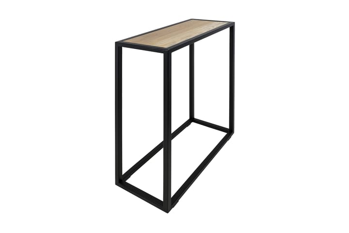 Konsolipöytä Feno 66 cm - Musta/Tammi - Huonekalut - Pöytä & ruokailuryhmä - Apupöytä & sivupöytä - Eteispöytä