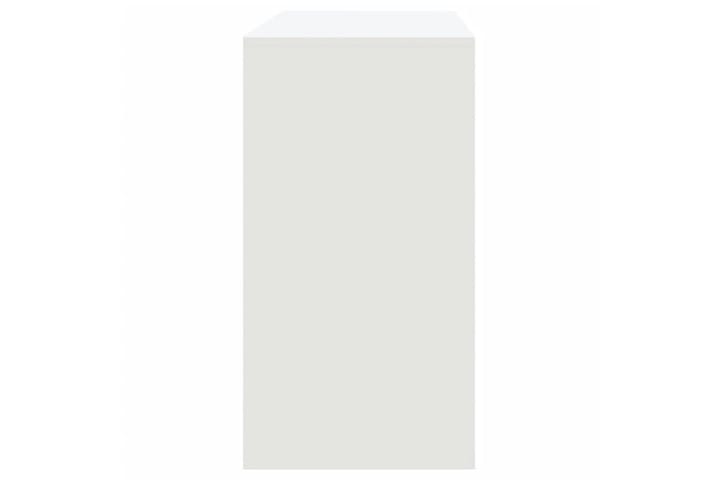 Konsolipöytä valkoinen 89x41x76,5 cm teräs - Valkoinen - Huonekalut - Pöytä & ruokailuryhmä - Apupöytä & sivupöytä - Konsolipöytä