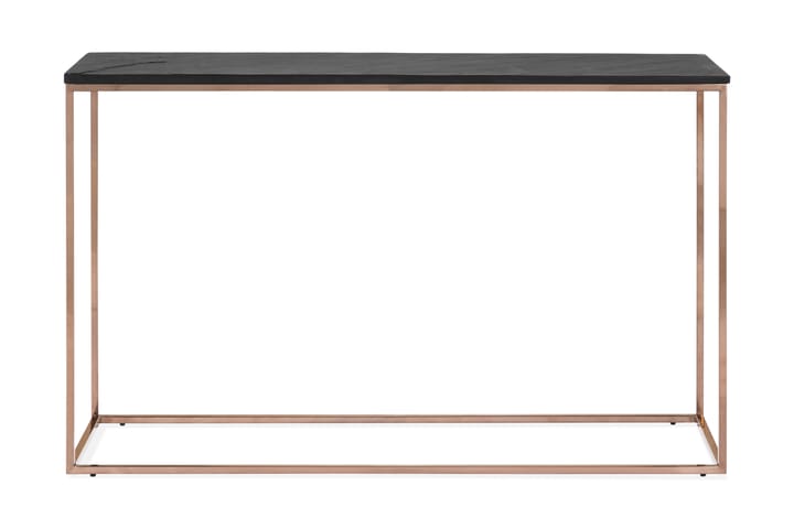 Konsollbord Titania 120 cm Liuskekivi - Musta/Kupari - Huonekalut - Pöytä & ruokailuryhmä - Apupöytä & sivupöytä - Konsolipöytä