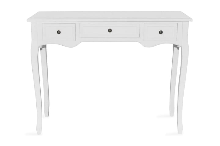 Sivupöytä 3 laatikkoa Valkoinen - Valkoinen - Huonekalut - Pöytä & ruokailuryhmä - Apupöytä & sivupöytä - Konsolipöytä