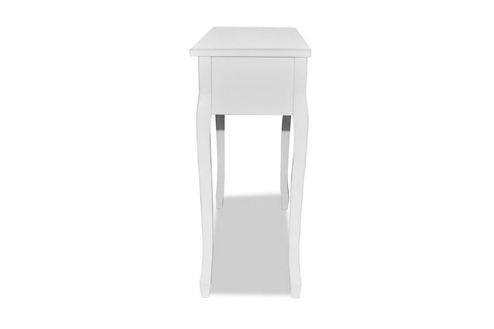 Sivupöytä 3 laatikkoa Valkoinen - Valkoinen - Huonekalut - Pöydät & ruokailuryhmät - Apupöytä & sivupöytä - Konsolipöytä