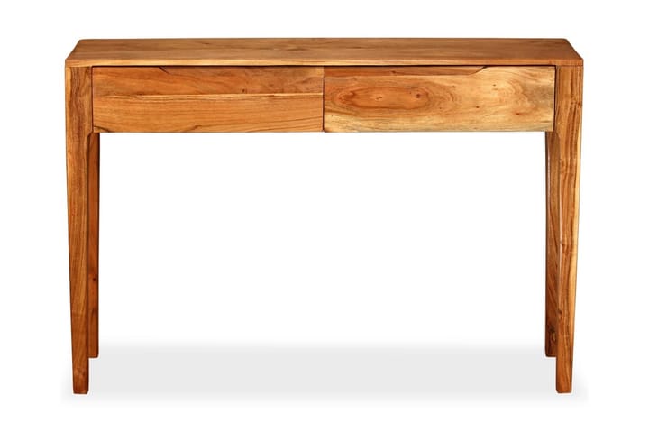 Sivupöytä kiinteä puu 118x30x80 cm - Ruskea - Huonekalut - Pöytä & ruokailuryhmä - Apupöytä & sivupöytä - Konsolipöytä