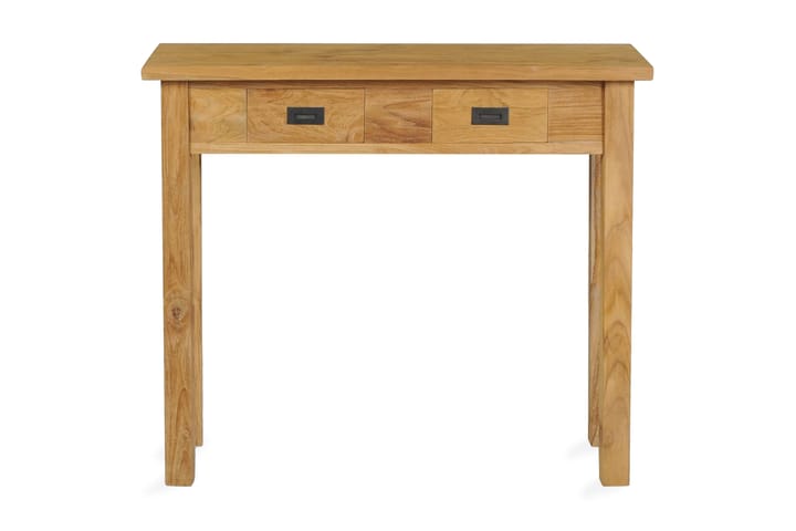 Sivupöytä Täysi tiikki 90x30x80 cm - Ruskea - Huonekalut - Pöytä & ruokailuryhmä - Apupöytä & sivupöytä - Yöpöytä