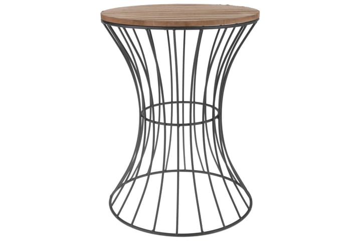Home&Styling Sivupöytä metalli beige - Huonekalut - Pöydät & ruokailuryhmät - Apupöytä & sivupöytä - Lamppupöytä
