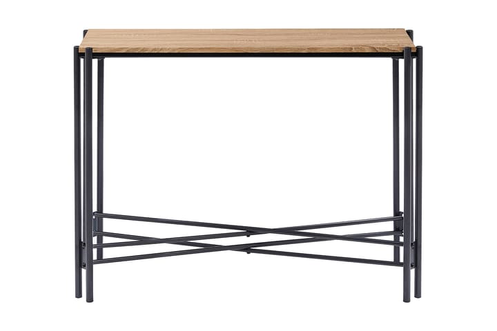 Sivupöytä Artarez 35 cm - Luonnonväri/Musta - Huonekalut - Pöytä & ruokailuryhmä - Apupöytä & sivupöytä - Tarjotinpöytä & pikkupöytä