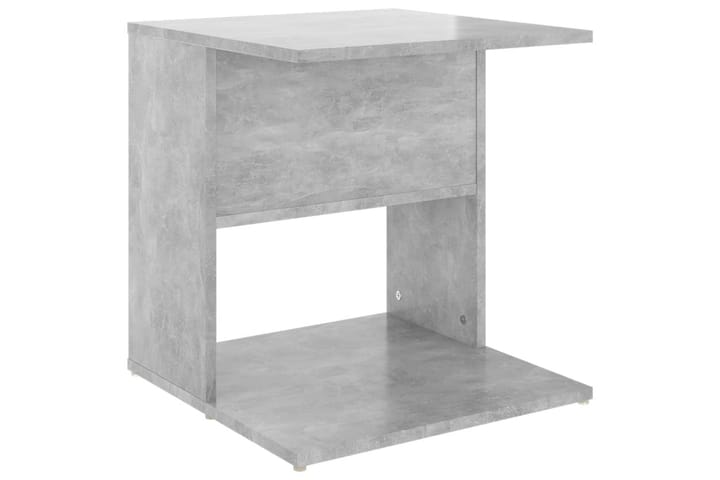 Sivupöytä betoninharmaa 45x45x48 cm lastulevy - Harmaa - Huonekalut - Pöydät & ruokailuryhmät - Apupöytä & sivupöytä - Lamppupöytä