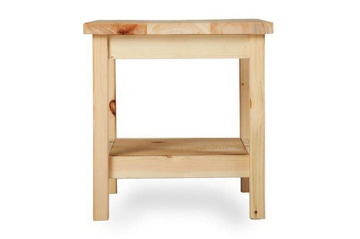 Sivupöytä Cuncam 50x50x50 cm - Ruskea - Huonekalut - Pöytä & ruokailuryhmä - Apupöytä & sivupöytä - Tarjotinpöytä & pikkupöytä