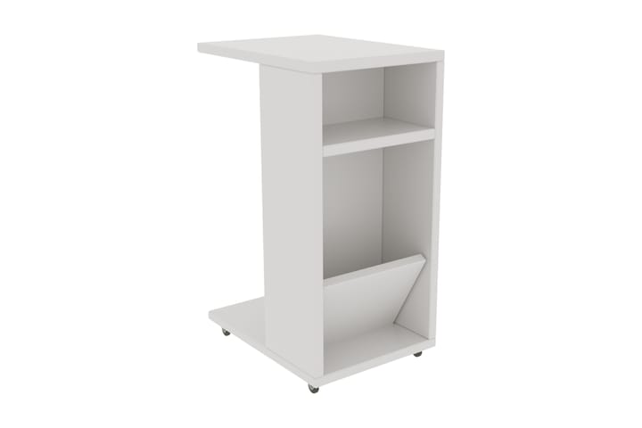 Sivupöytä Filint 63 cm - Valkoinen - Huonekalut - Pöydät & ruokailuryhmät - Apupöytä & sivupöytä - Lamppupöytä