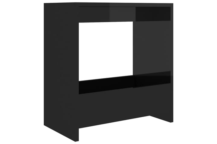 Sivupöytä korkeakiilto musta 50x26x50 cm lastulevy - Huonekalut - Pöytä & ruokailuryhmä - Apupöytä & sivupöytä - Lamppupöytä