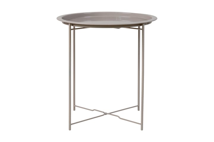 Sivupöytä Marrionell 47 cm Pyöreä - Ruskea - Huonekalut - Pöytä & ruokailuryhmä - Apupöytä & sivupöytä - Tarjotinpöytä & pikkupöytä