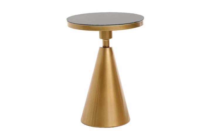 Sivupöytä Omango 42x55x42 cm Pyöreä - Kulta - Huonekalut - Pöydät & ruokailuryhmät - Apupöytä & sivupöytä - Tarjotinpöytä & pikkupöytä