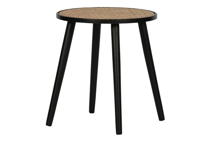 Sivupöytä Sudenkyl 39 cm - Musta/Luonnonväri - Huonekalut - Pöytä & ruokailuryhmä - Apupöytä & sivupöytä - Lamppupöytä