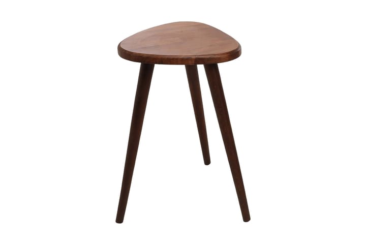 Sivupöytä Tylerin 38x60x38 cm Pyöreä - Ruskea - Huonekalut - Pöytä & ruokailuryhmä - Apupöytä & sivupöytä - Tarjotinpöytä & pikkupöytä