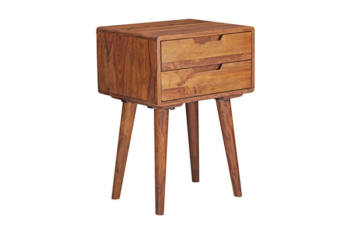 Yöpöytä Raithel 47 cm - Puu/Luonnonväri - Huonekalut - Pöydät & ruokailuryhmät - Apupöytä & sivupöytä - Yöpöytä