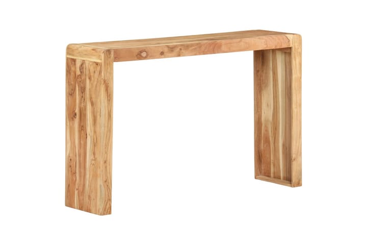 Konsolipöytä 120x30x76 cm täysi akaasiapuu - Ruskea - Huonekalut - Pöydät & ruokailuryhmät - Apupöytä & sivupöytä - Lamppupöytä