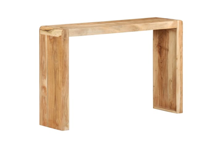 Konsolipöytä 120x30x76 cm täysi akaasiapuu - Ruskea - Huonekalut - Pöydät & ruokailuryhmät - Apupöytä & sivupöytä - Tarjotinpöytä & pikkupöytä