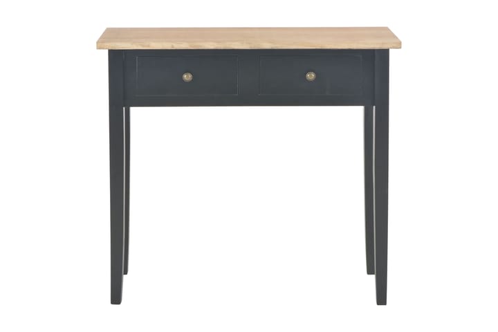 Meikkipöytä musta 79x30x74 cm puu - Musta - Huonekalut - Pöydät & ruokailuryhmät - Apupöytä & sivupöytä - Tarjotinpöytä & pikkupöytä