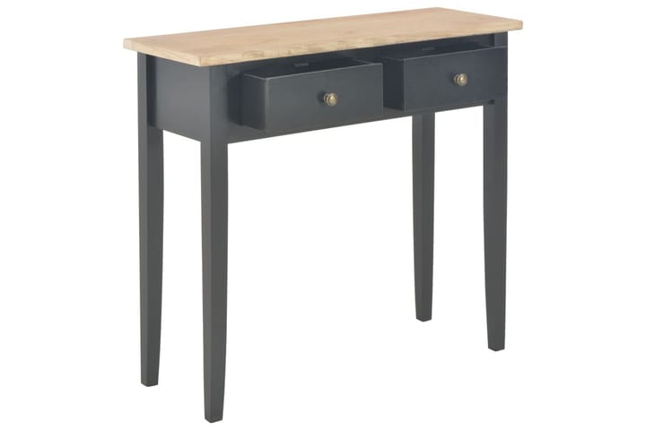 Meikkipöytä musta 79x30x74 cm puu - Musta - Huonekalut - Pöydät & ruokailuryhmät - Apupöytä & sivupöytä - Tarjotinpöytä & pikkupöytä