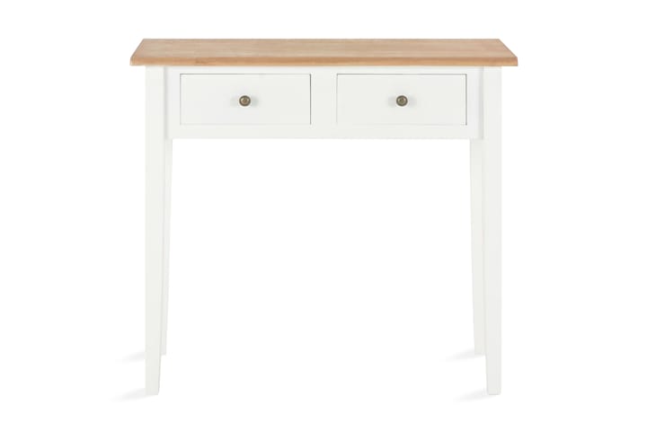 Meikkipöytä valkoinen 79x30x74 cm puu - Valkoinen - Huonekalut - Pöydät & ruokailuryhmät - Apupöytä & sivupöytä - Lamppupöytä