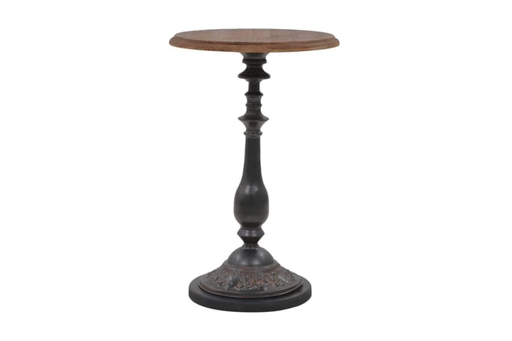 Päätypöytä kiinteä kuusipuu 40x64 cm ruskea - Ruskea - Huonekalut - Pöytä & ruokailuryhmä - Apupöytä & sivupöytä - Tarjotinpöytä & pikkupöytä