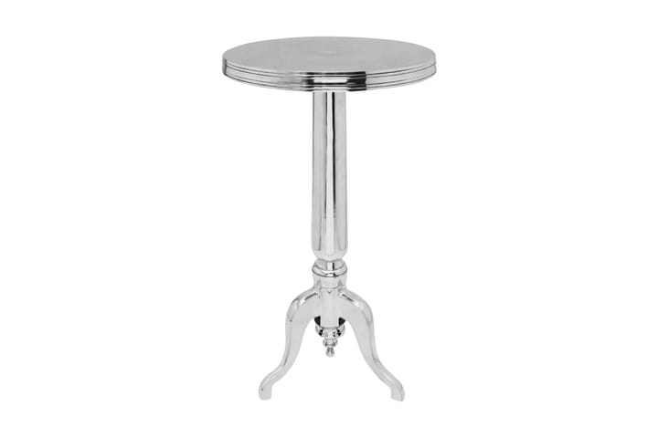 Pyöreä sivupöytä Alumiini Hopea - Hopea - Huonekalut - Pöydät & ruokailuryhmät - Apupöytä & sivupöytä - Lamppupöytä