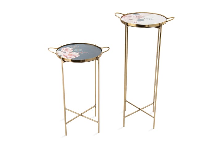 Sivupöytä Borsna - Kulta - Huonekalut - Pöydät & ruokailuryhmät - Apupöytä & sivupöytä - Lamppupöytä