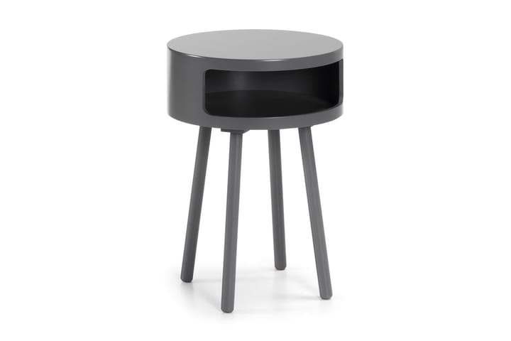 Sivupöytä Bruk 40 cm Pyöreä - Harmaa - Huonekalut - Pöydät & ruokailuryhmät - Apupöytä & sivupöytä - Lamppupöytä