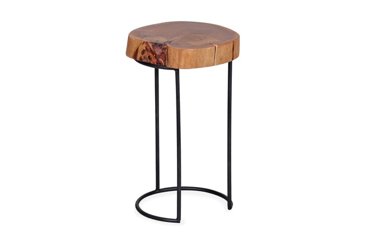 Sivupöytä Decook 28 cm - Puu/Luonnonväri - Huonekalut - Pöytä & ruokailuryhmä - Apupöytä & sivupöytä - Lamppupöytä