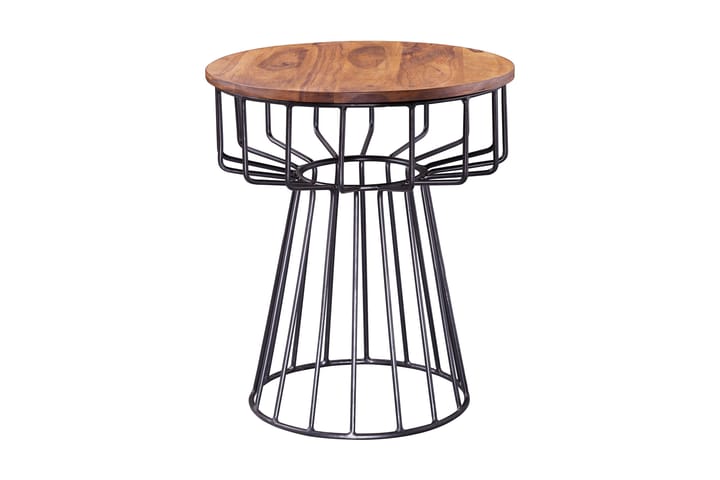 Sivupöytä Dolter 49 cm - Puu/Luonnonväri - Huonekalut - Pöydät & ruokailuryhmät - Apupöytä & sivupöytä - Tarjotinpöytä & pikkupöytä