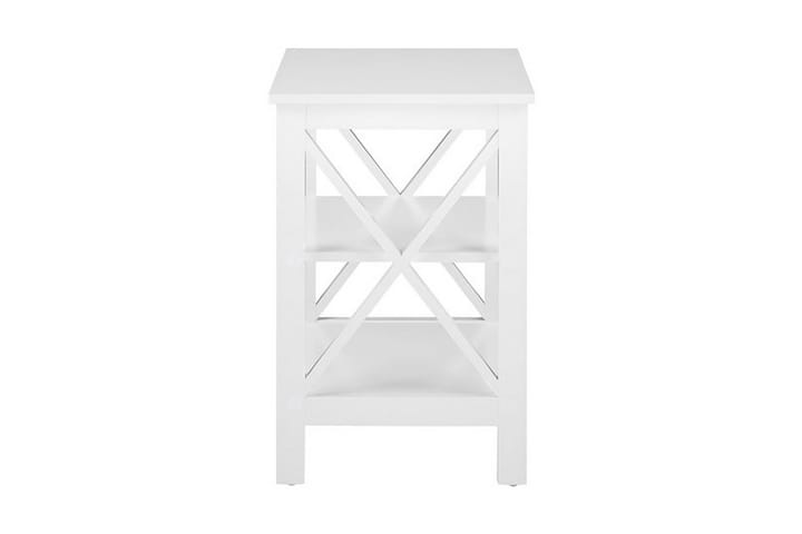 Sivupöytä Foster 40 cm - Valkoinen - Huonekalut - Pöydät & ruokailuryhmät - Apupöytä & sivupöytä - Tarjotinpöytä & pikkupöytä